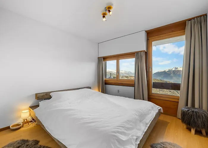 Saphir 404 Pres De La Telecabine A Avec Vue Sur Les Alpes Anzère