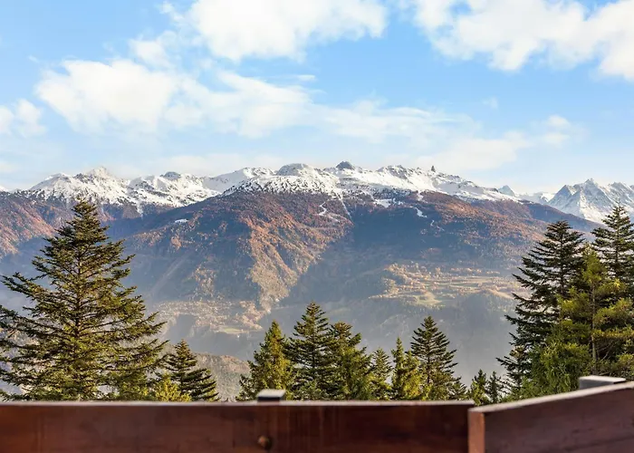 Saphir 404 Pres De La Telecabine A Avec Vue Sur Les Alpes Anzère