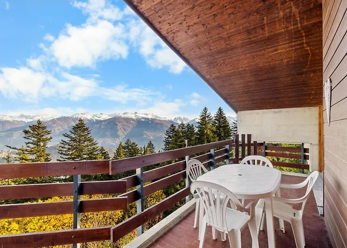 Saphir 404 Pres De La Telecabine A Avec Vue Sur Les Alpes Appartement Anzère